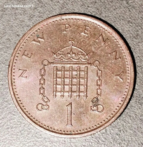 希少 1979年 英国 1ペニー エリザベス2世 イングランドコイン（RBとブロンズ）