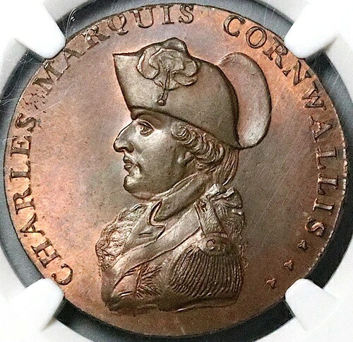 1794 NGC MS 66 コーンウォリス サフォーク ベリー コンダー ペニー D&H 4 POP 2/0 (16012401D)|WORLD RESOURCE【QUEEN店】