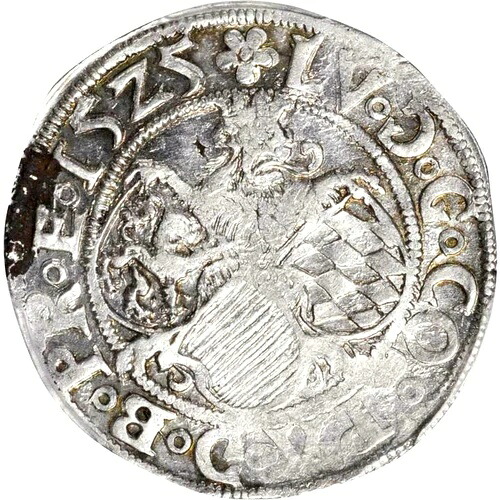 1525 ドイツ州 ファルツ 1/4 グルデングロッシェン (ターラー) PCGS AU 詳細 レア ドイツ|WORLD RESOURCE【QUEEN店】