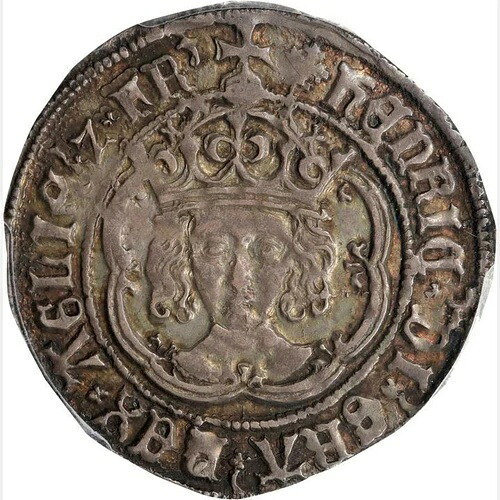 1504-05 英国グロート PCGS AU 55。 S-2200クロスクロスレット-｜WORLD RESOURCE【QUEEN店】 206,800円