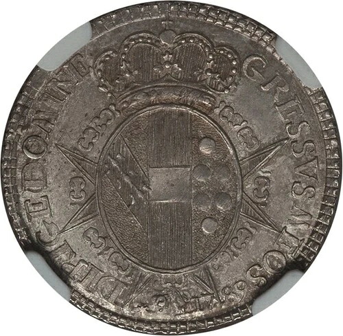 イタリア トスカーナ 1789年 「パオロ」 銀貨 チョイス 未流通 NGC認定 MS-63|WORLD RESOURCE【QUEEN店】