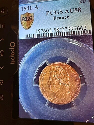 Gold___ ルイ18世 PCGS MS61 ゴールドコイン 20フラン。 レア鋳造-｜WORLD RESOURCE【QUEEN店】