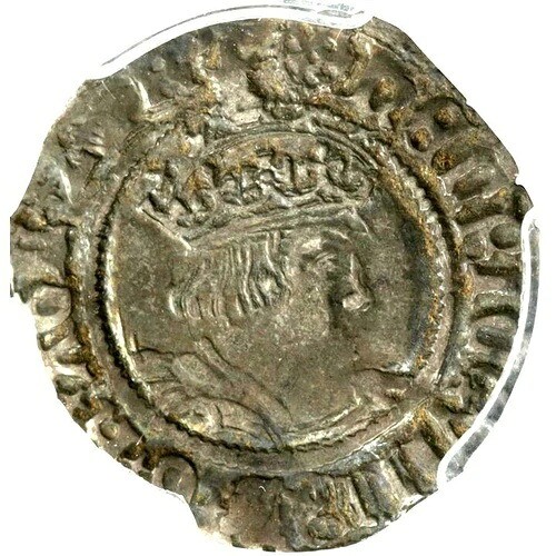 1533 - 1544 イギリス 1/2グロート、S-2345 PCGS XF 45 カンタベリー造幣局 ヘンリー7世|WORLD RESOURCE【QUEEN店】