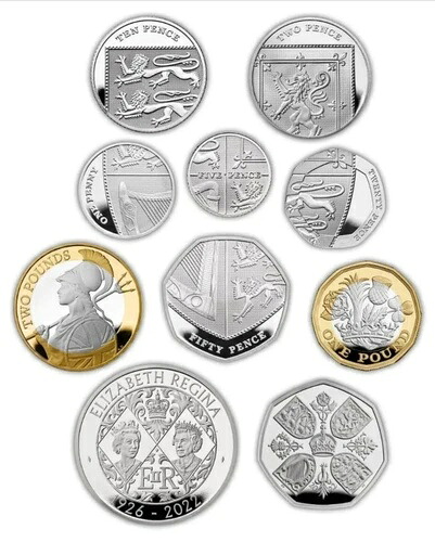2022年 英国クイーンエリザベス II シルバープルーフメモリアル定義 10コインセット プレセール-｜WORLD RESOURCE【QUEEN店】