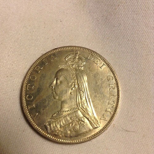 1887年 ダブルフローリン ビクトリア Km#763 プルーフ 希少 発行枚数1,084枚 超希少｜WORLD RESOURCE【QUEEN店】 206,800円