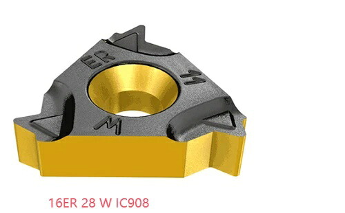 オリジナル超硬インサート 5錠 16ER 28 W IC908