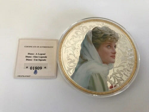 Princesse Diana Portraits D'Un Princesse - A L?gende 100mm プラーク アルジャン プルーヴ