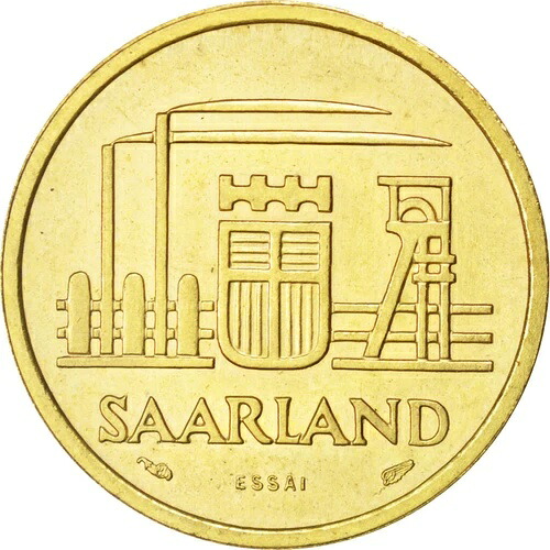 [#84631] コイン、サーランド、20フランケン、1954年、パリ、AU (55-58)、アルミブロンズ、KM-