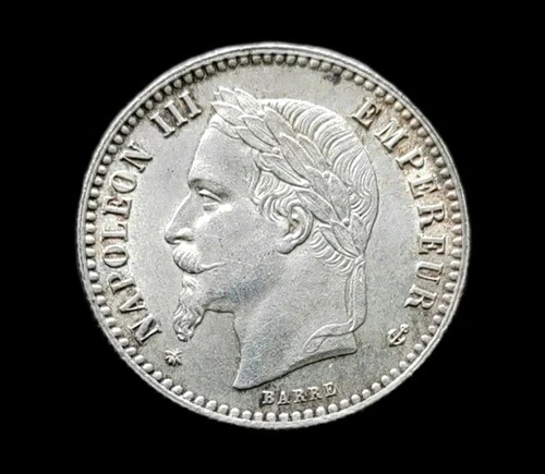 素晴らしいナポレオン3世、50セント、1868年パリ|WORLD RESOURCE【QUEEN店】