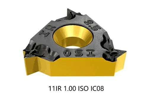 オリジナル超硬インサート 10個 11IR 1.00 ISO IC08