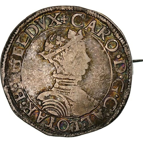 [#1272097] フランス、ロレーヌ公爵領、シャルル 3 世、テストン、ca. 1545 ～ 1556 年、ナンシー、