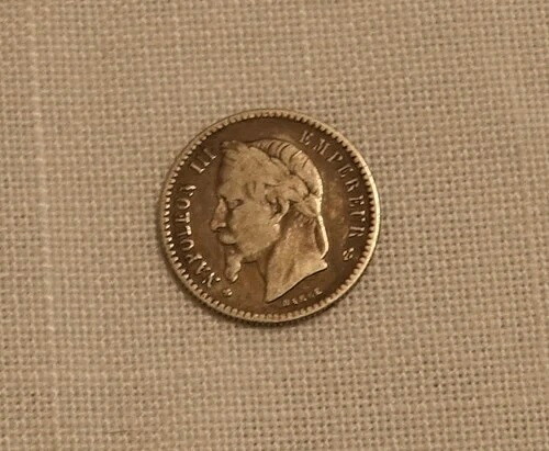 1864年 50セント アンパイア・フランセ ダブルBミントマーク