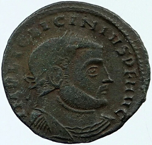 リキニウス1世 敵対者 コンスタンティヌス大帝 312年 古代ローマコイン ZEUS i118404