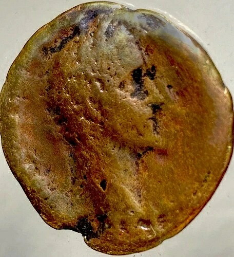 本物の古代ローマコイン 皇帝アントニヌス・ピウス 138-161AD 25mm
