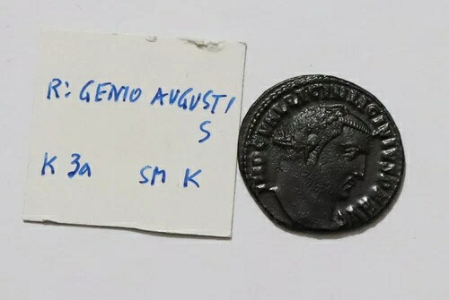?? Follis - リキニウス I GENIO AVGVSTI S SMK 312-313 AD Follis B49 #3849 32,175円