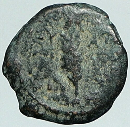VALERIUS GRATUS ローマ エルサレム知事 TIBERIUS LIVIA 古い聖書コイン i108088