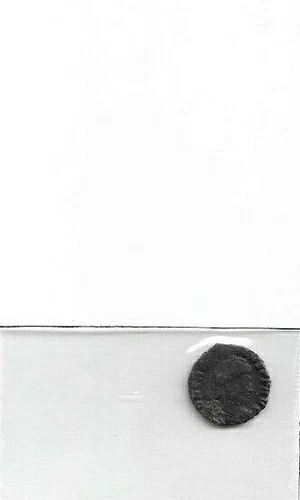 古代ローマ帝国銅貨 紀元367-383年 グラティアヌス AE3 皇帝が捕虜を引きずる