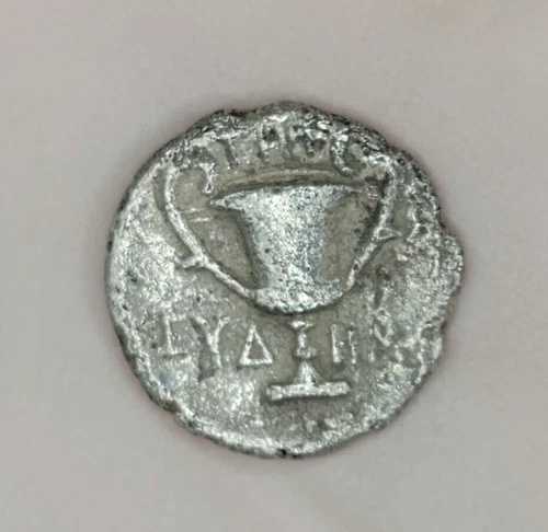 NGC ギリシャシルバー ヘミドラクム、テオス・イン・イオニア、グリフィン&カンタロス、紀元前3-4世紀-