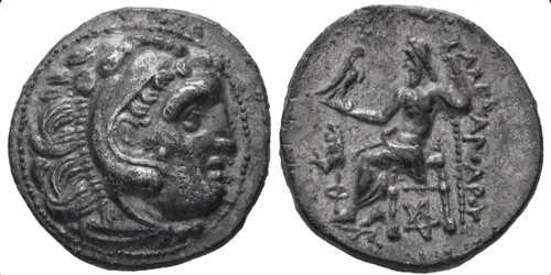 アレクサンダー3世 紀元前301年 ドラクマ、アレクサンダーの死後、古代ギリシャ-