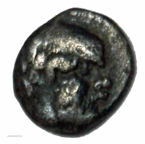 (ドイツ語) ILES DE THRACE - THASOS Obole c. 411-404 av J-C。 TTB、lartdesgents.fr P13-