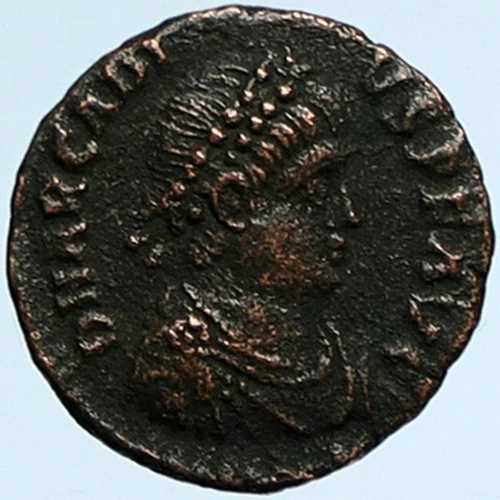 Arcadius 395ad アンティーク古代ヴィンテージ ローマコイン勝利エンジェルクラウン i99751-