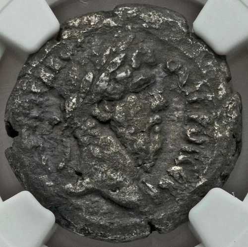162 NGC VFルシアスヴェルアレクサンドリア エジプトテトラドラクマ ニルス R5コイン(17110902D)-