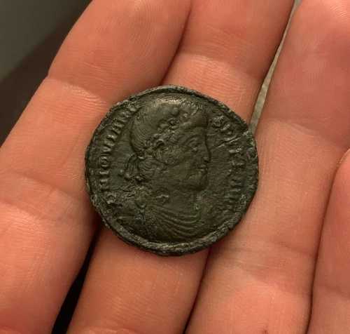 希少な木星古代ローマコイン フォリス 紀元363-4年 ヴィクトリア皇帝 RIC235 6.2g