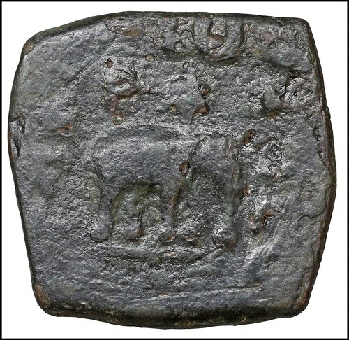 インド・スキタイ人 アジリセス 古代ギリシャの青銅貨 antike griechische m?nzen