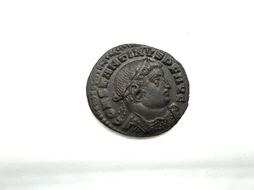 帝国ローマ コンスタンティヌス 1 世 307-337 AD AE Follis (4.0 gm) RIC.307