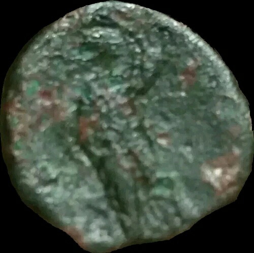 シチリア島、シラクサ。ゼウスと鷲 - 古代ギリシャ。紀元前300-200年 17mm