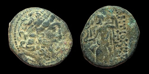 セレウキスとピエリアのコイン - 擬似自治都市発行（紀元前92-76年）ゼウス