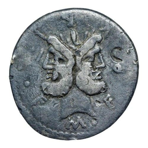 M.フリウス L.f.フィラス、デナリウス、c。紀元前199年、ローマ共和国ローマ -