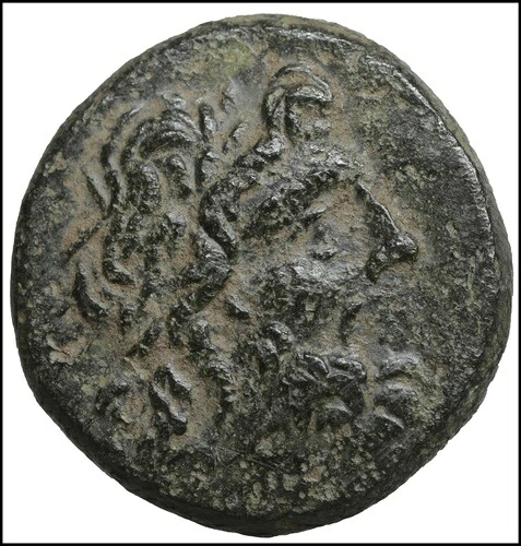 パパラゴニア シノーペ 古代ギリシャの青銅貨 古代ギリシャのコイン ゼウス -