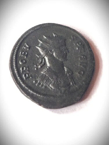 ローマ皇帝プロブスのアントニニアヌス金貨、西暦276年から282年の間に鋳造。 35,035円