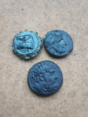ギリシャコイン 3 枚セット セレウコス朝王