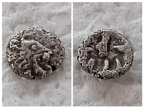 西アジア小アジア紀元前560-480年。ARテタルテモリオンのライオン刻印