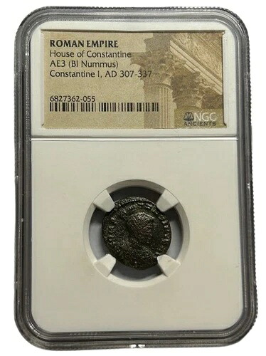 NGC 古代ローマ帝国 コンスタンティヌス家 AE3 コンスタンティヌス1世、西暦307-337年 38,610円