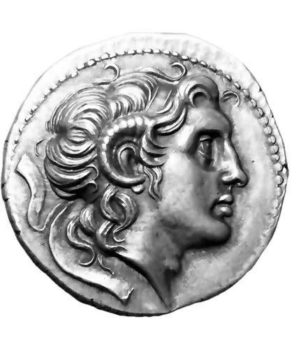 リュシマコス、古代ギリシャのテトラドラクマ305-281銀貨ファンタジー製