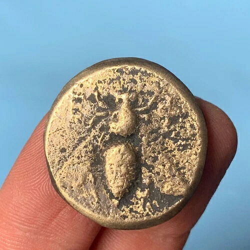 古代アッティカ、アテネ、紀元前440～404年、テトラドラクマ、ギリシャ製、銀メッキ、アテナビーコイン