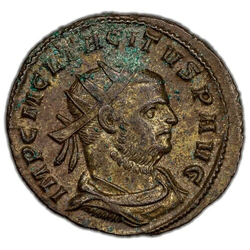 古代ローマ 紀元275-6年 タクティクス・アントニニアヌス コイン RIC #186 3.61g
