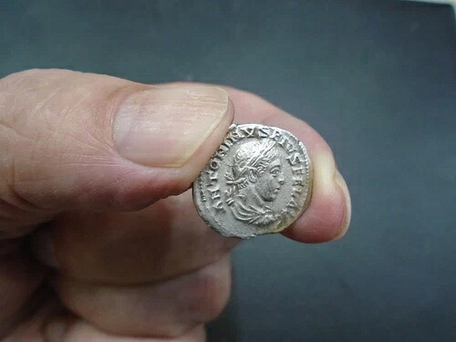 ローマ帝国 エラガバルス 218 - 222年 デナリウス・シービー 15c