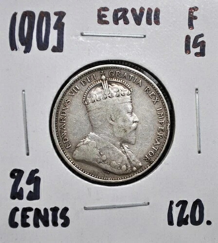 1903年カナダ25セント
