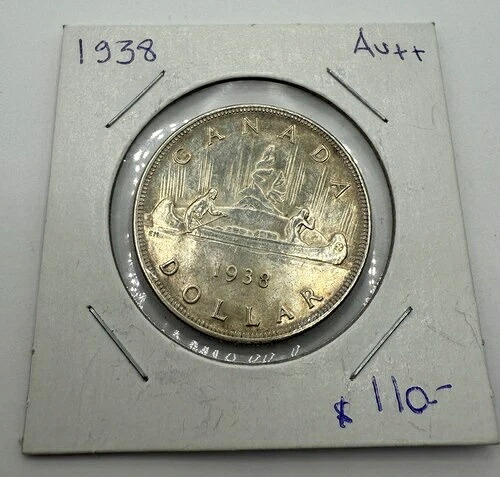1938年カナダドルAu++