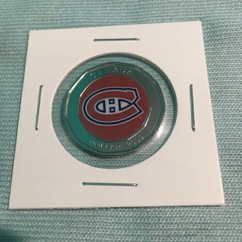 2009 モントリオール カナディアンズ ルーニー ($1、ドル、NHL、ホッケー)