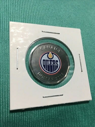2008 エドモントン・オイラーズ ルーニー（$1、ドル、NHL、ホッケー）
