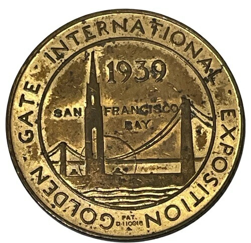 1939年ゴールデンゲート博覧会 SC$1 HK-481 宝島 いわゆるドル A5-213画像