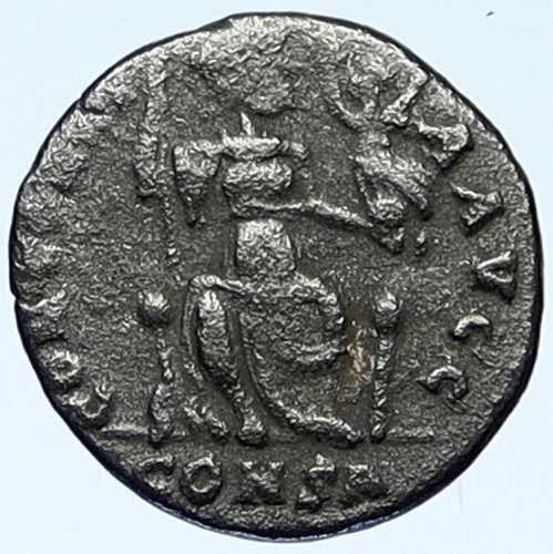 テオドシウス2世 真正古代キリスト教十字架 ローマコイン コンスタンティノープルス i109311