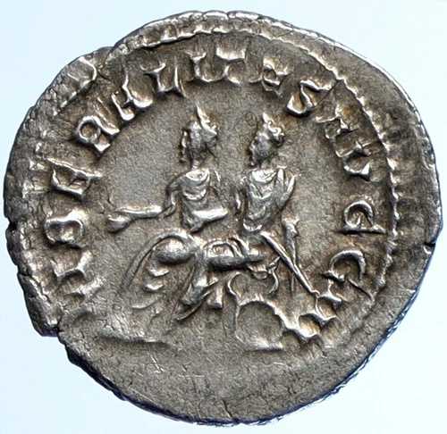 フィリップ2世（カエサル） 古代ローマ 249年 フィリップ1世 古代ローマ銀貨 i110040