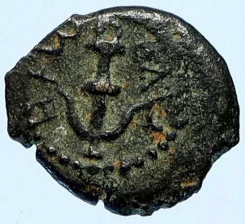 ヘロデ1世 ユダヤ王 古代聖書 エルサレムコイン アンカー i98688