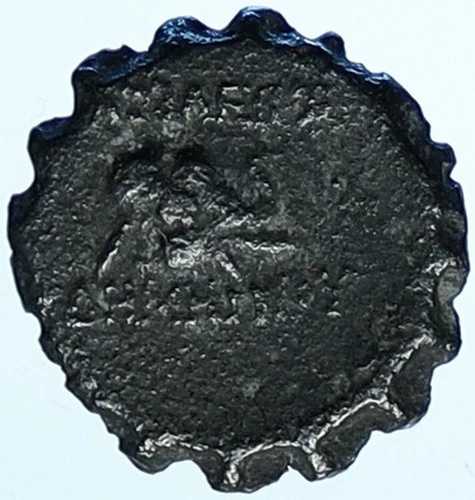 デメトリオス1世ソテル 古代セレウキ朝ギリシャ OLD ANTQIUE 馬と象のコイン i109140